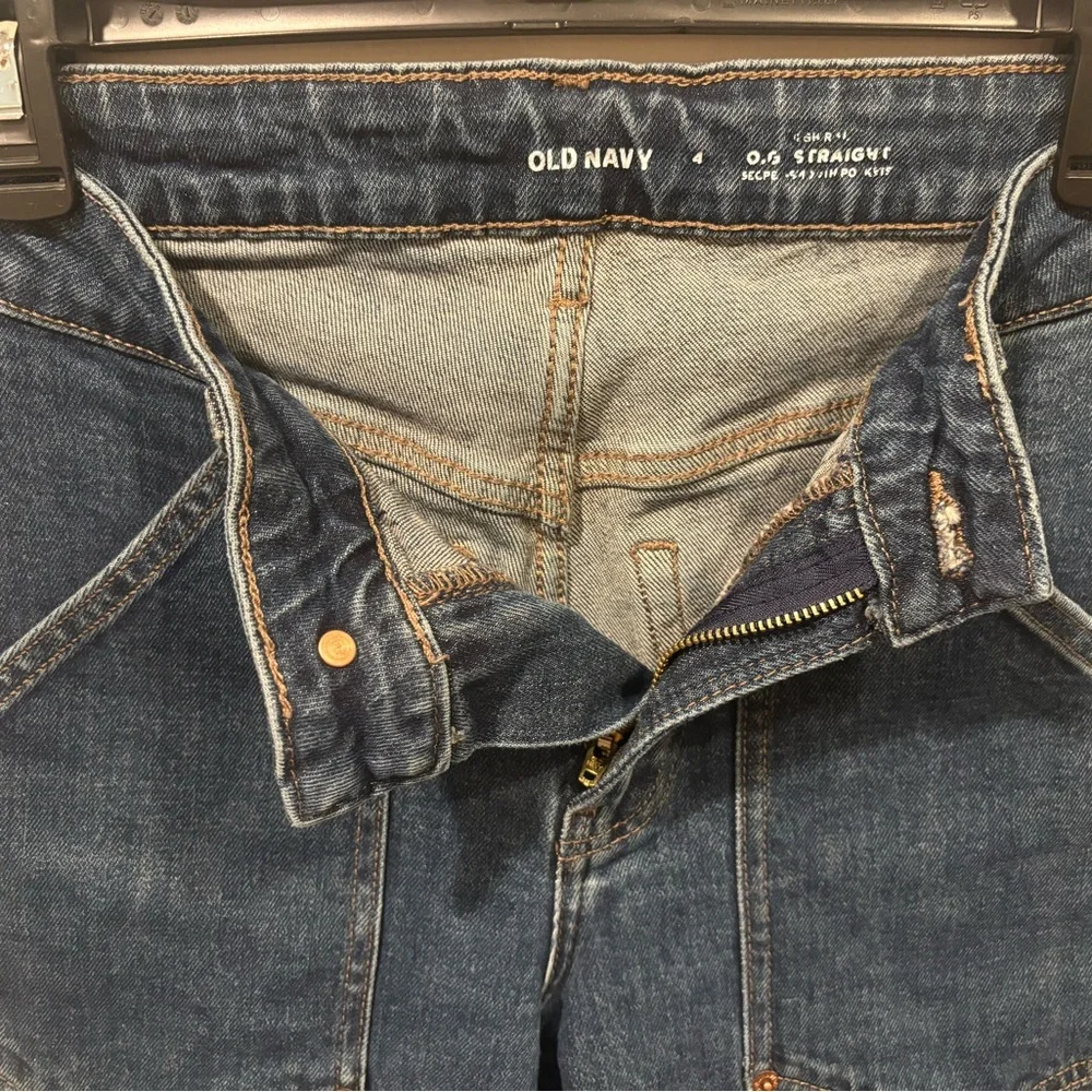 Old Navy Dark Blue Denim Jeans - Picture 3 of 6